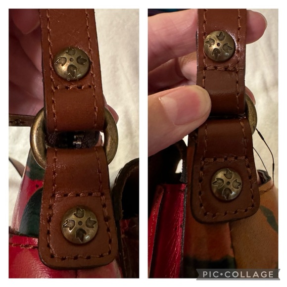 NWT Patricia Nash Avellino Crossbody in Spring Multi Print - Picture 15 of 16